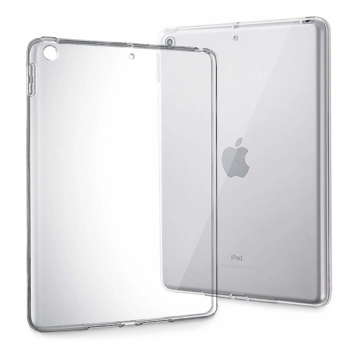 Husa tableta Slim Case, Hurtel, transparenta, compatibila iPad Air 13'' 2024 / 12.9'' 2022, protectie ecran si camera