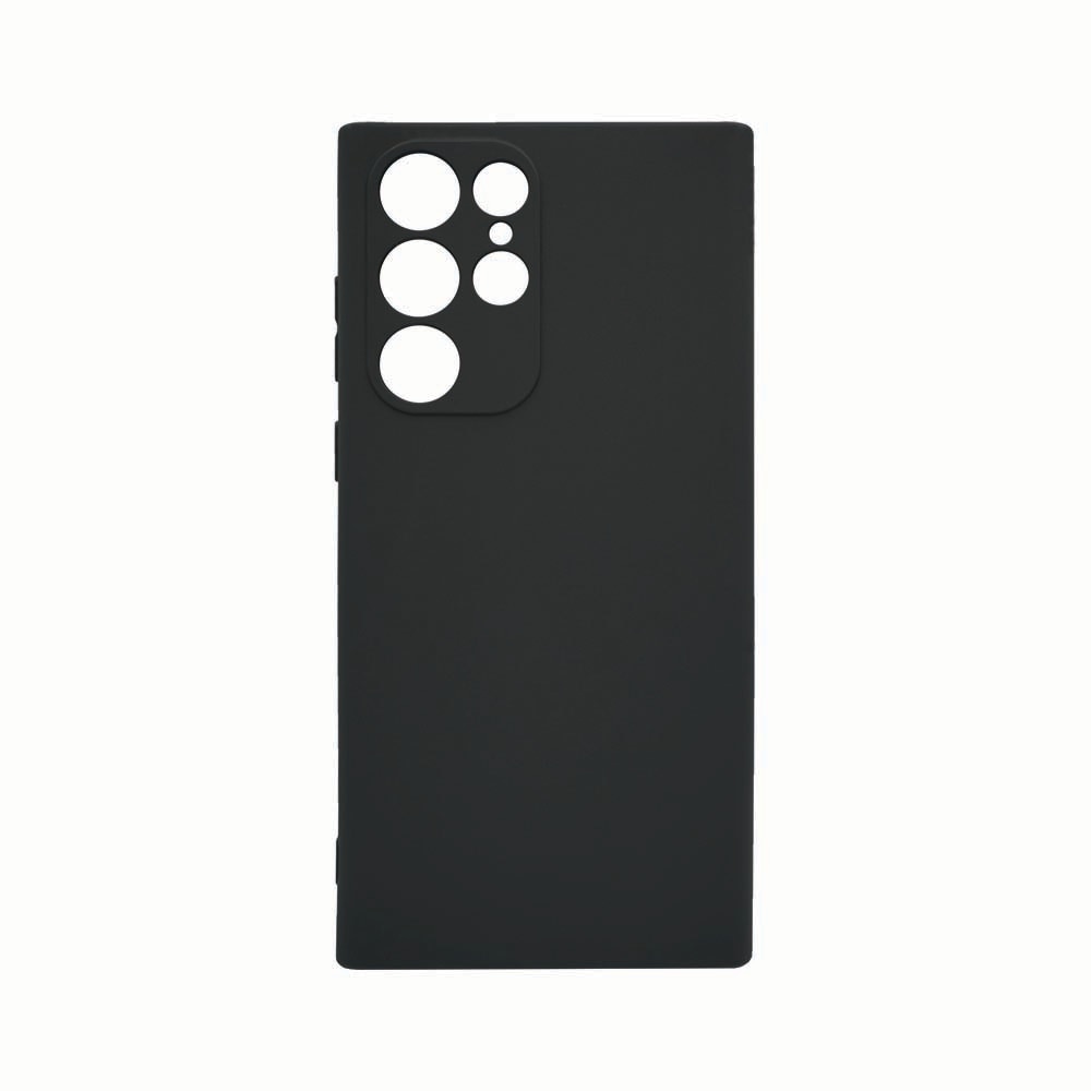 Husa BestCase®, Compatibila Cu Samsung Galaxy S23 Ultra, Slim 0.8 MM, Rezistenta la uzura, Protectie Camera, Negru