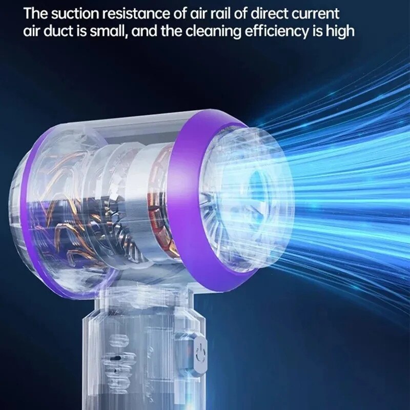 Aspirator fara fir, putere de aspiratie puternica, 0.4L, 11.1V