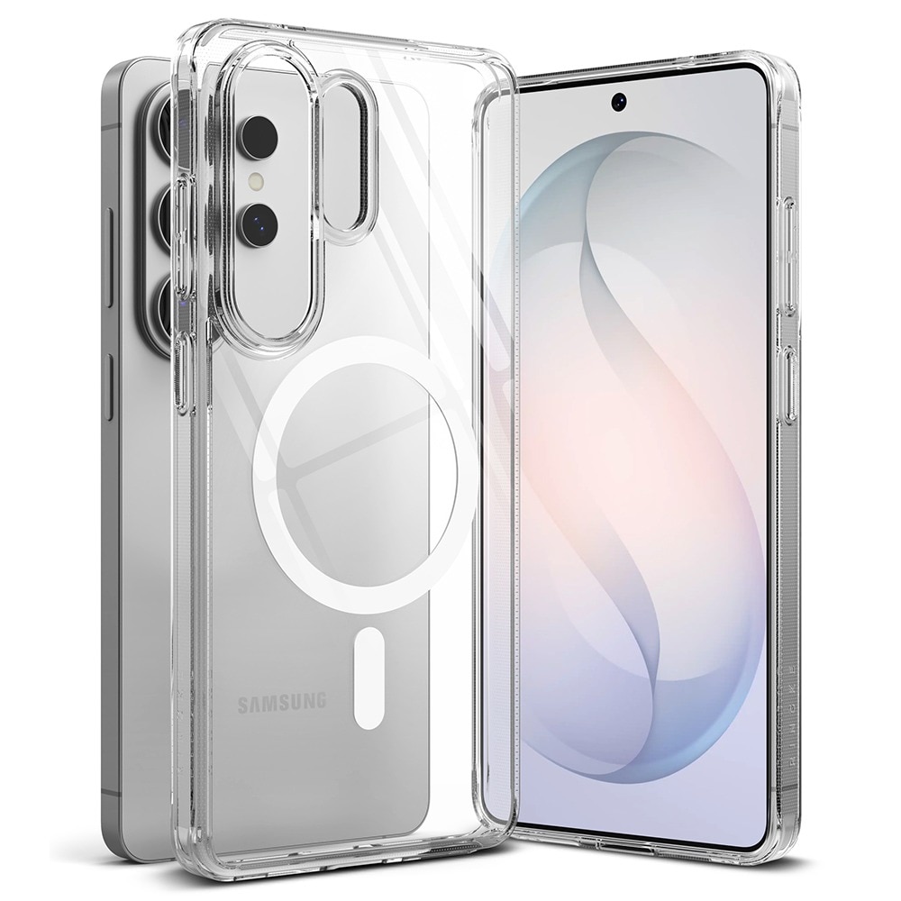 Husa pentru Samsung Galaxy S26 Ultra Ringke Fusion MagSafe, Incarcare wireless, Protectie camera, Calitate premium, Transparent
