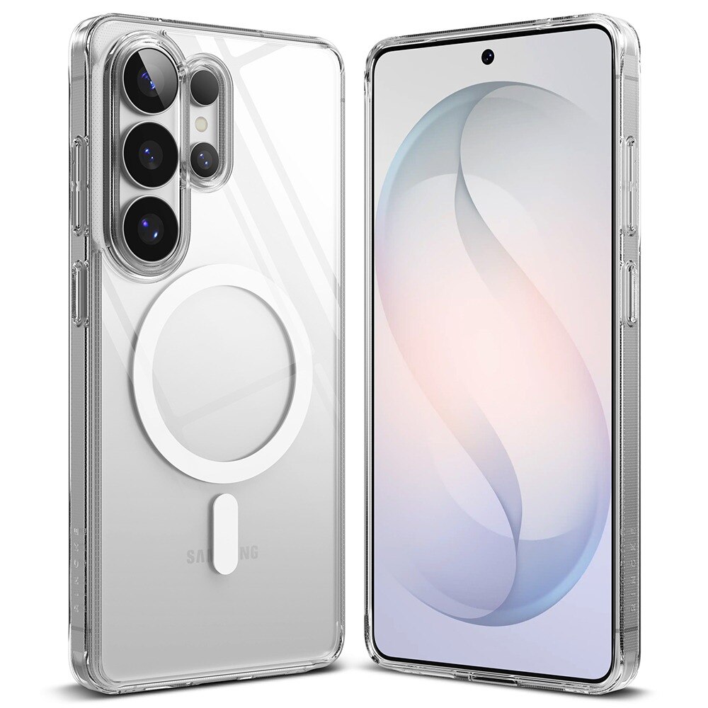 Husa pentru Samsung Galaxy S26 Ultra Ringke Fusion MagSafe, Incarcare wireless, Protectie camera, Calitate premium, Transparent