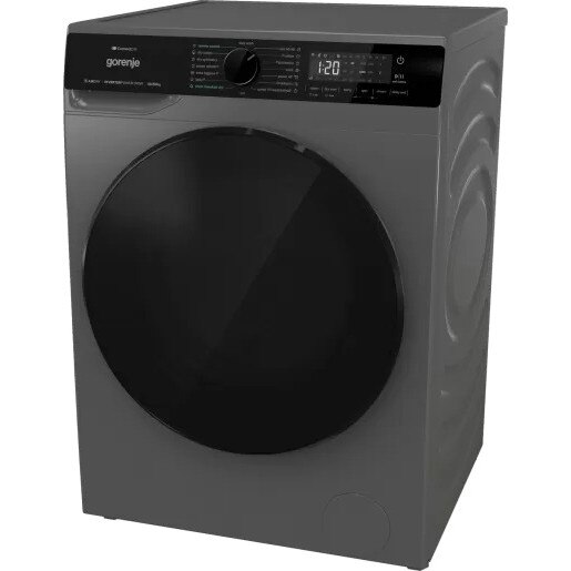 Mașină de spălat cu uscător Gorenje WD2PA1X64A2DGW, Capacitate spălare: 10,5 kg, Capacitate uscare: 6 kg, Display LED, Gri