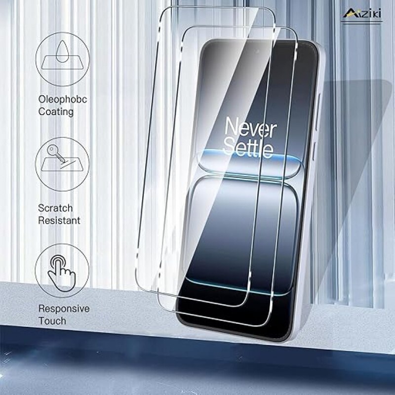 Folie protectie ecran OnePlus Nord 5, set 2 bucati, sticla securizata, transparenta, 0.33mm