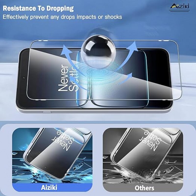 Folie protectie ecran OnePlus Nord 5, set 2 bucati, sticla securizata, transparenta, 0.33mm