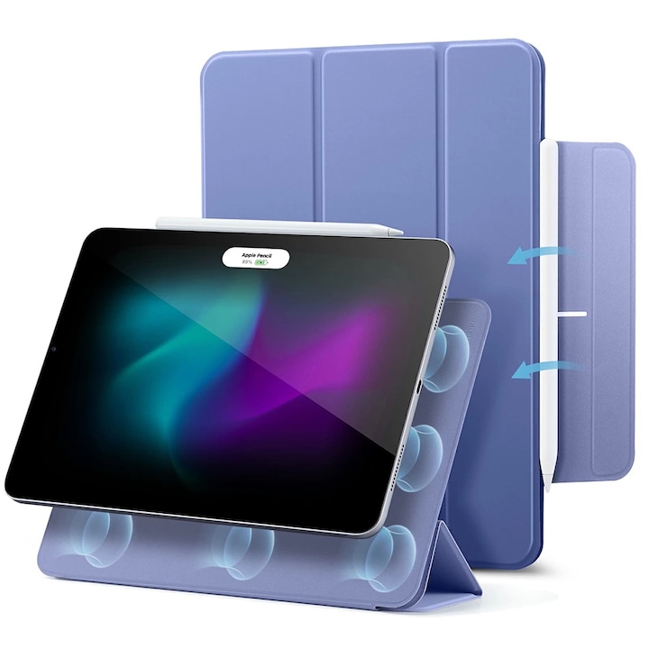 Huse pentru Apple iPad Air 13 2025 / 2024 M3, M2 - ESR Rebound Magnetic - lavanda
