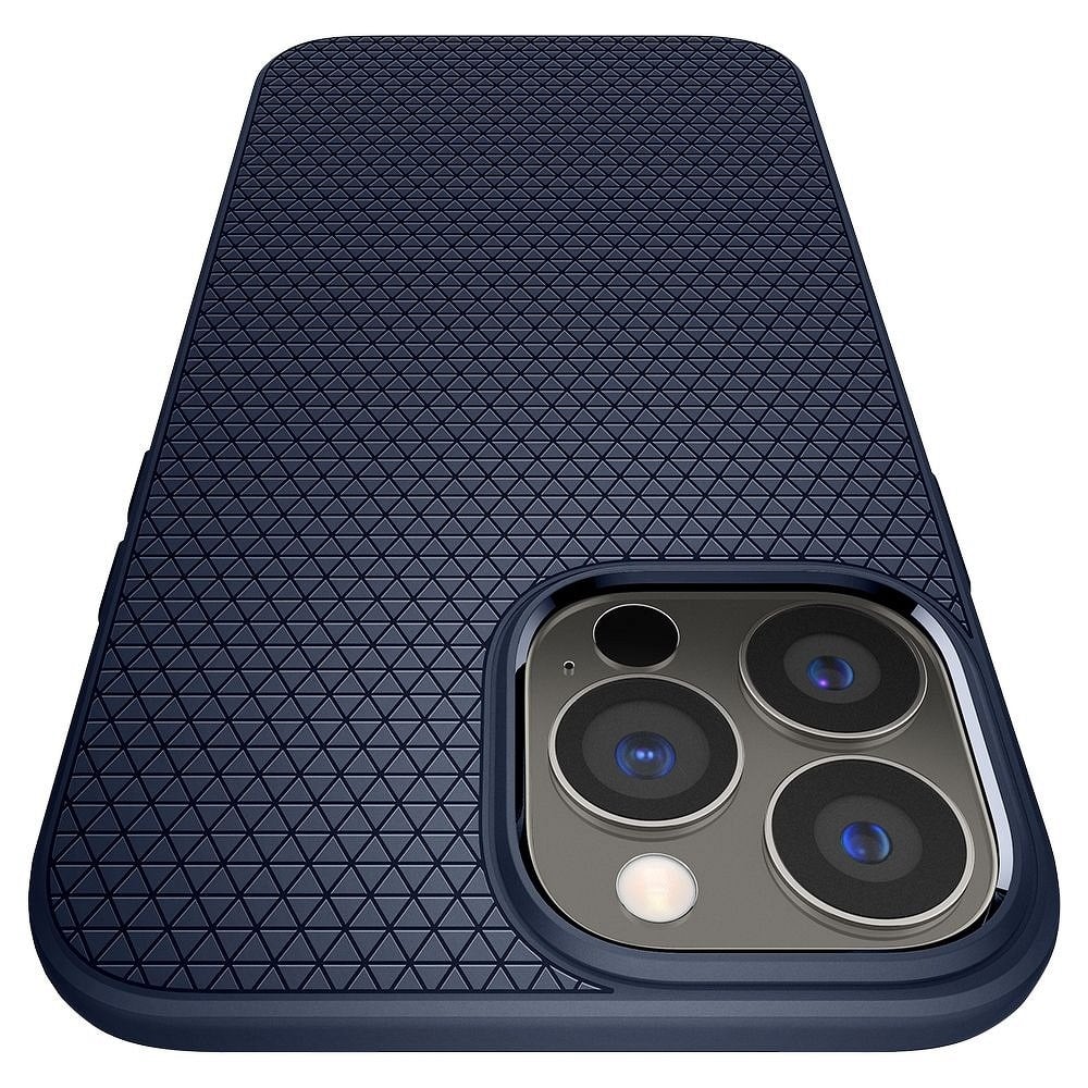 Carcasa Spigen Liquid Air compatibila cu Apple iPhone 13 Matte Black