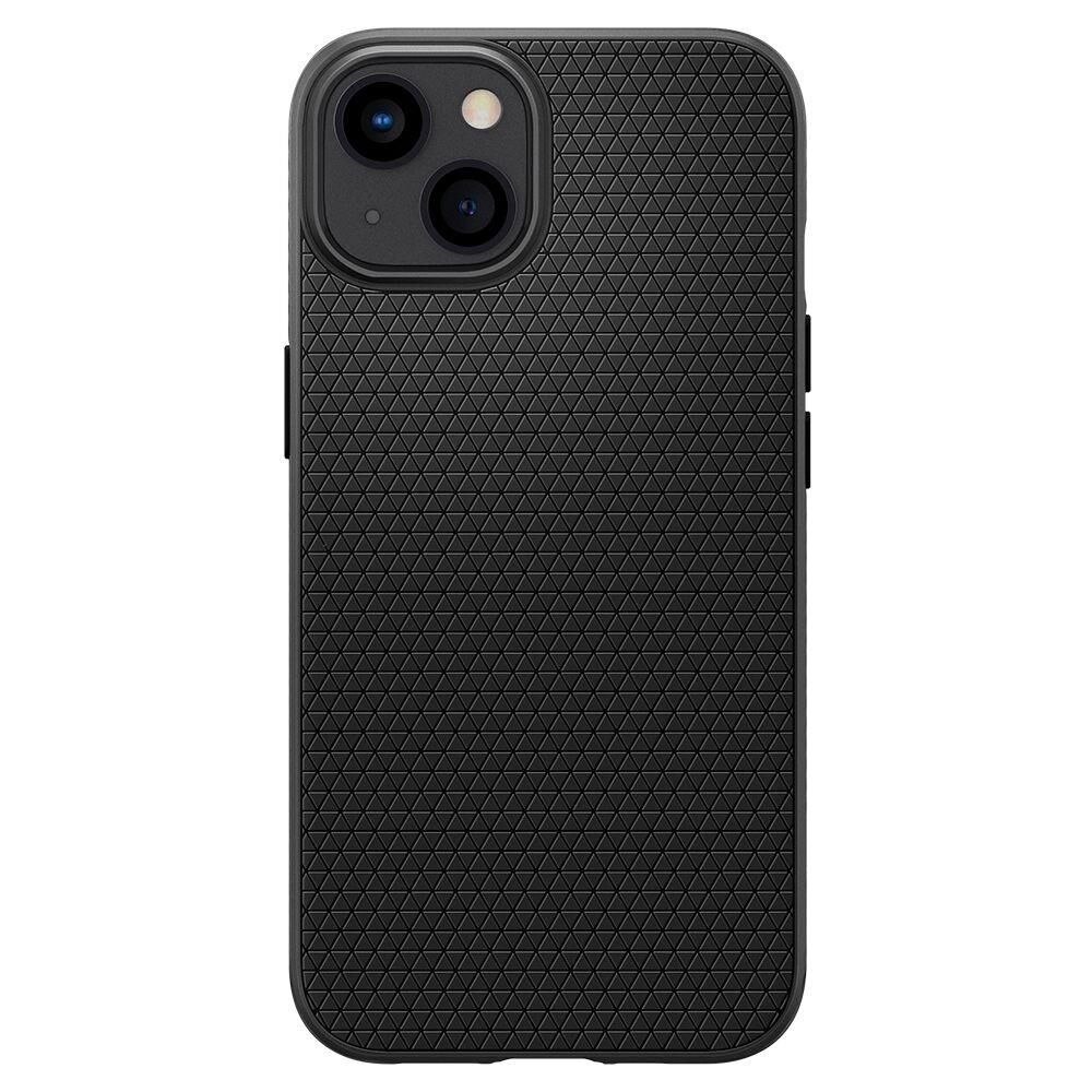 Carcasa Spigen Liquid Air compatibila cu Apple iPhone 13 Matte Black