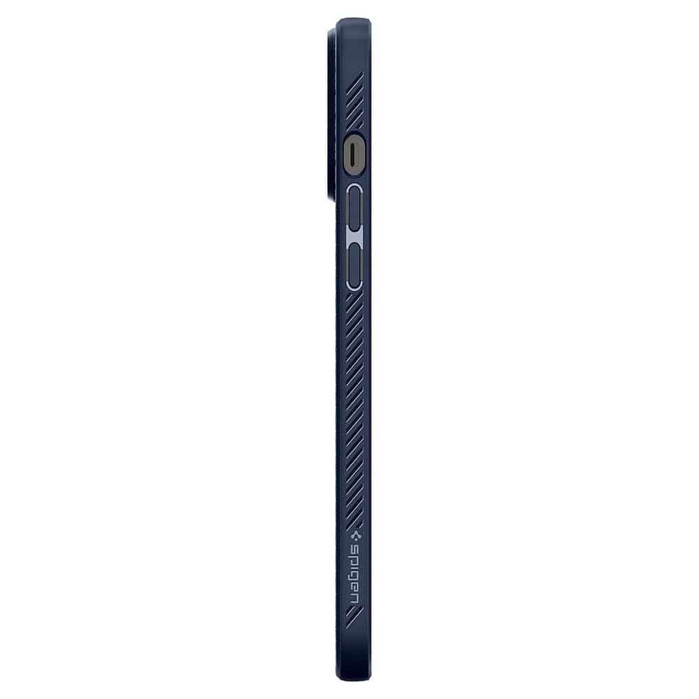 Carcasa Spigen Liquid Air compatibila cu Apple iPhone 13 Matte Black