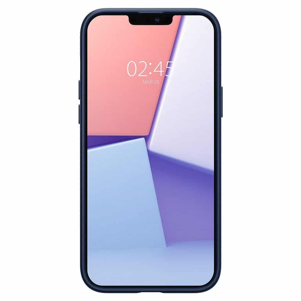 Carcasa Spigen Liquid Air compatibila cu Apple iPhone 13 Matte Black
