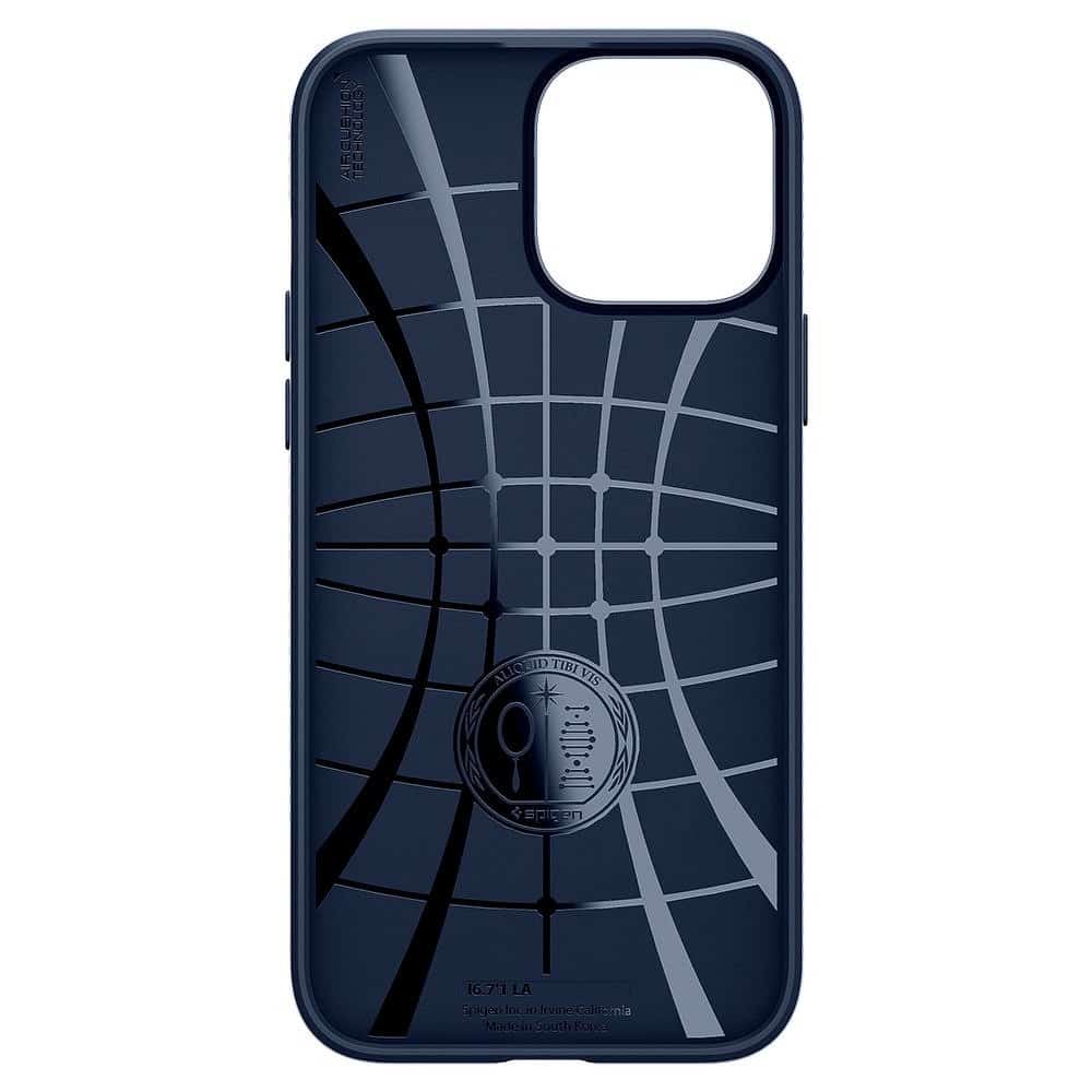 Carcasa Spigen Liquid Air compatibila cu Apple iPhone 13 Matte Black