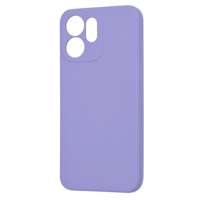 Husa Upzz® SoftFlex Pentru Oppo Reno14 F / Reno14 FS 5G, Silicon Soft, Protectie La Camera, Alcantara La Interior, Light Purple