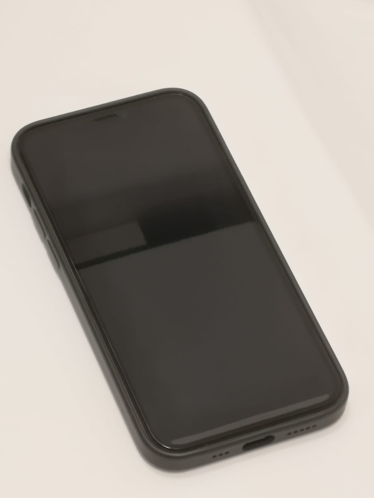 Folie protectie Premium compatibila pentru Iphone 12 Pro ( 6.1 inch ), Full Cover Black 6D, Sticla securizata, Transparent Negru