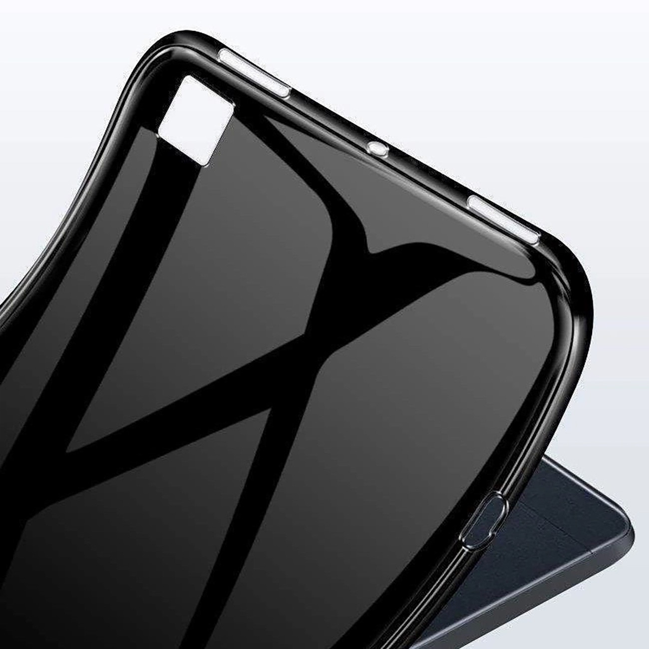 Husa pentru tableta Slim Case, Hurtel, compatibila cu iPad Air 13'' 2024 / 12.9'' 2022, TPU, neagra