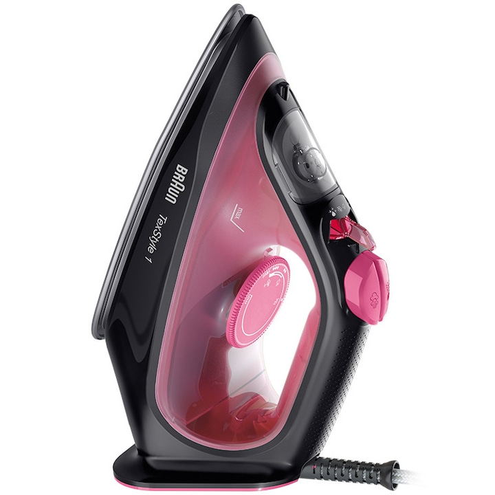 Fier de calcat Braun TexStyle 1, 150 g/min, ceramica, compact, usor