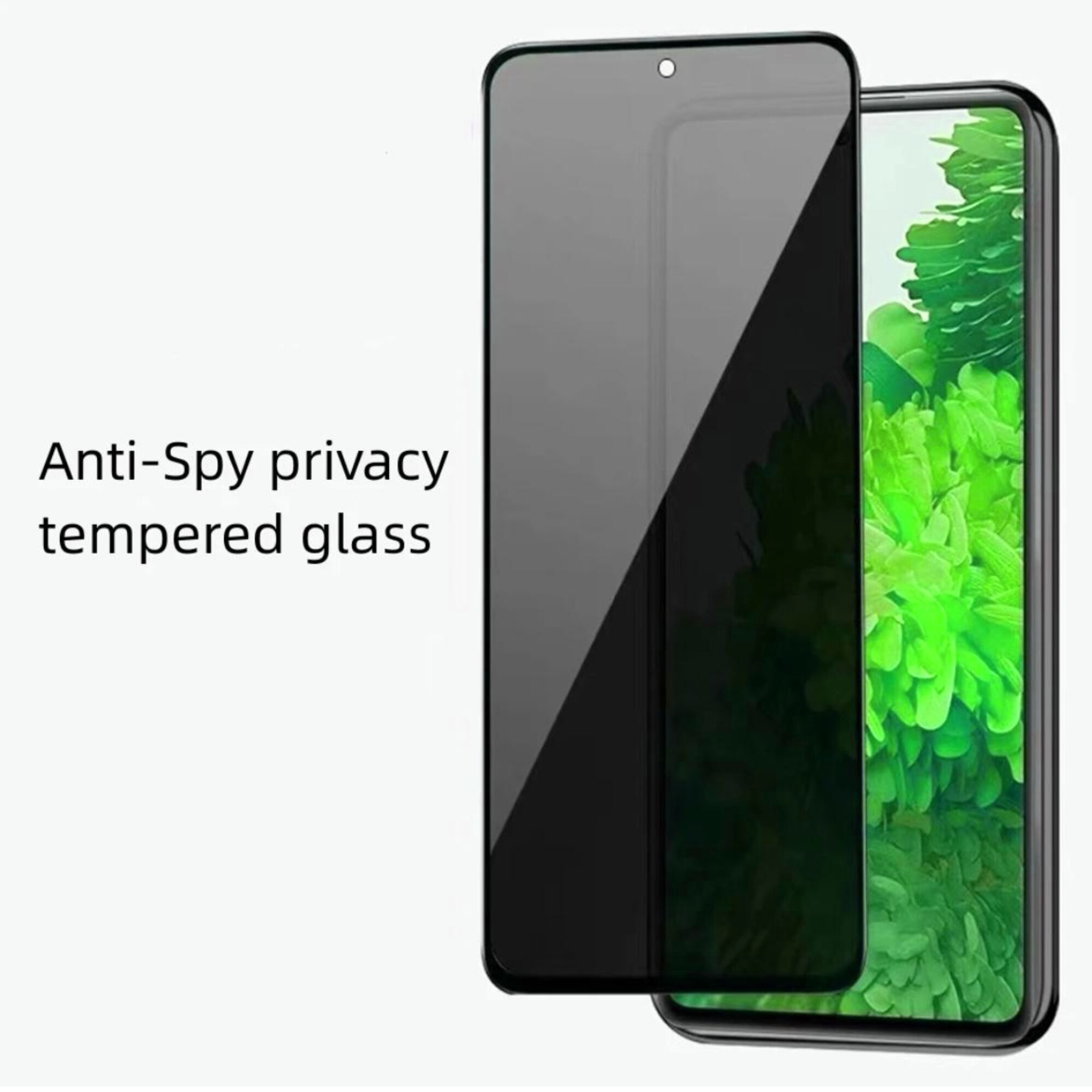 Folie protectie Privacy compatibila cu Samsung Galaxy A54 5G Full Cover Black
