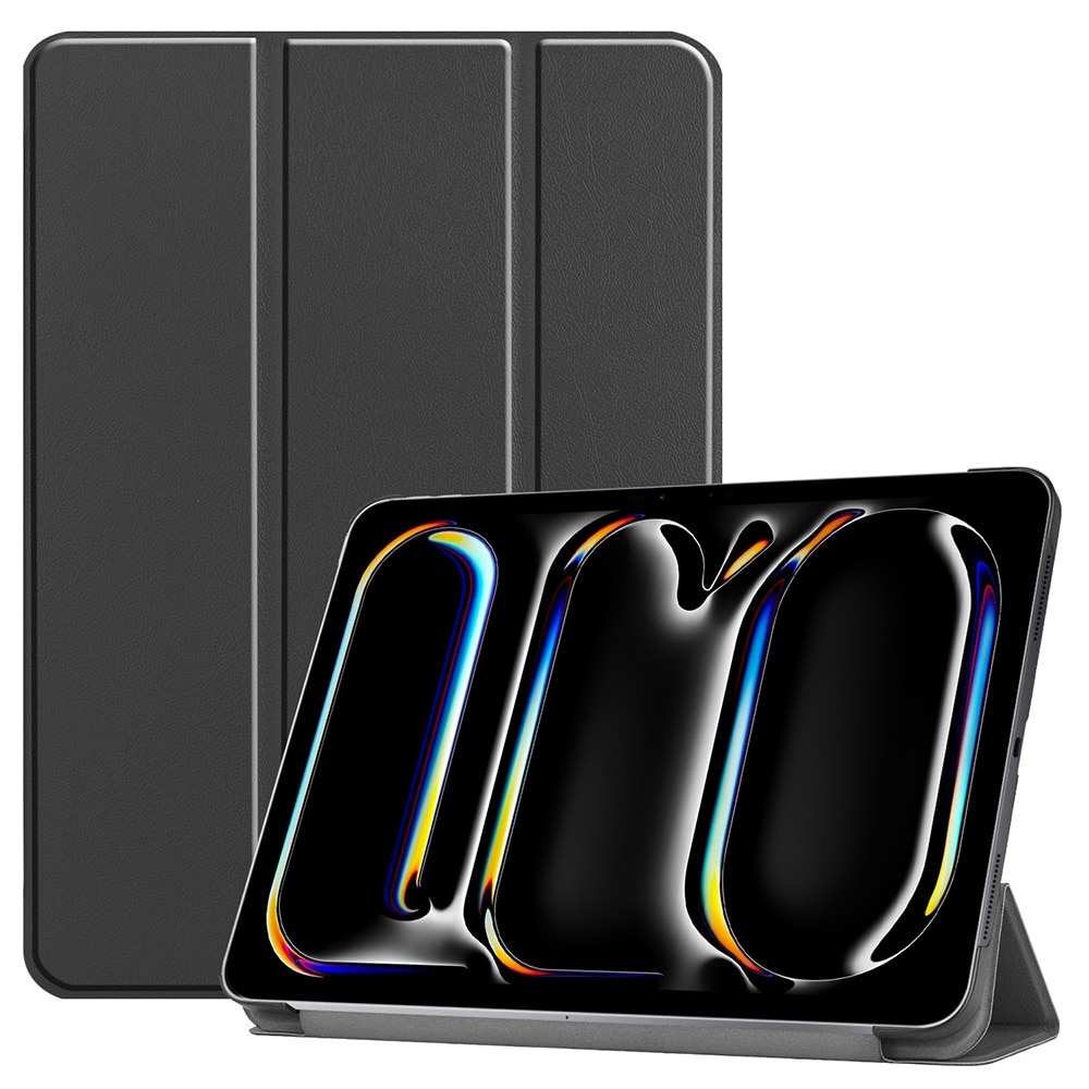 Husa compatibila cu Apple iPad Pro 11 (2024), 11.0 inchi, Tip carte, Bounce Comando, Protectie completa, Stand, Negru