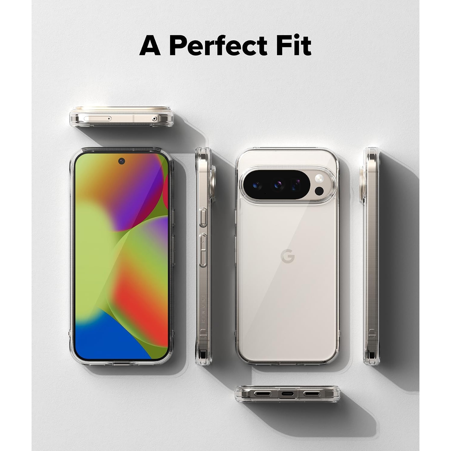 BestCase® Husa Anti Shock Pentru Google Pixel 10 Pro / Pixel 10, Reinforced 4 Corners, Transparent