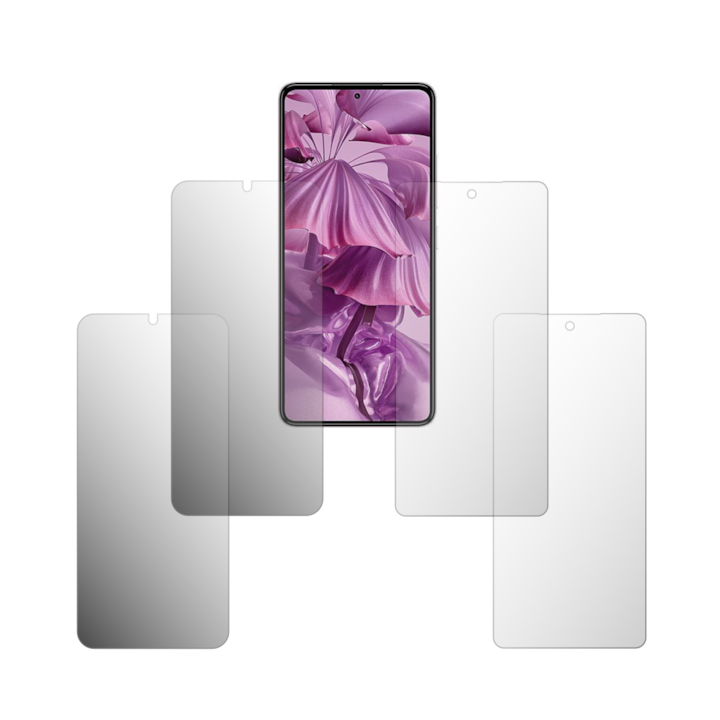 Set 4X Folie Protectie Ecran Folie24, pentru Nokia HMD Pulse+ Plus, 2X Ultra-Clear + 2X Mate, Acoperire Full-Display si Case-Friendly, Adezive, Flexibile cu Auto Regenerare