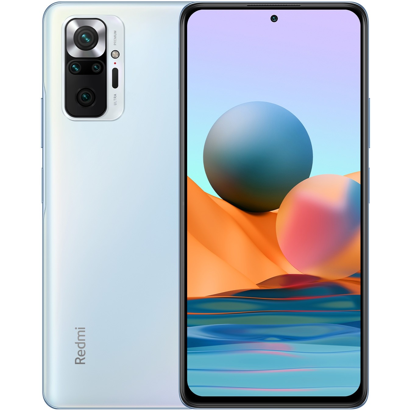Telefon mobil Xiaomi Redmi Note 10 Pro, Dual SIM, 6GB RAM, 128GB, Glacier Blue