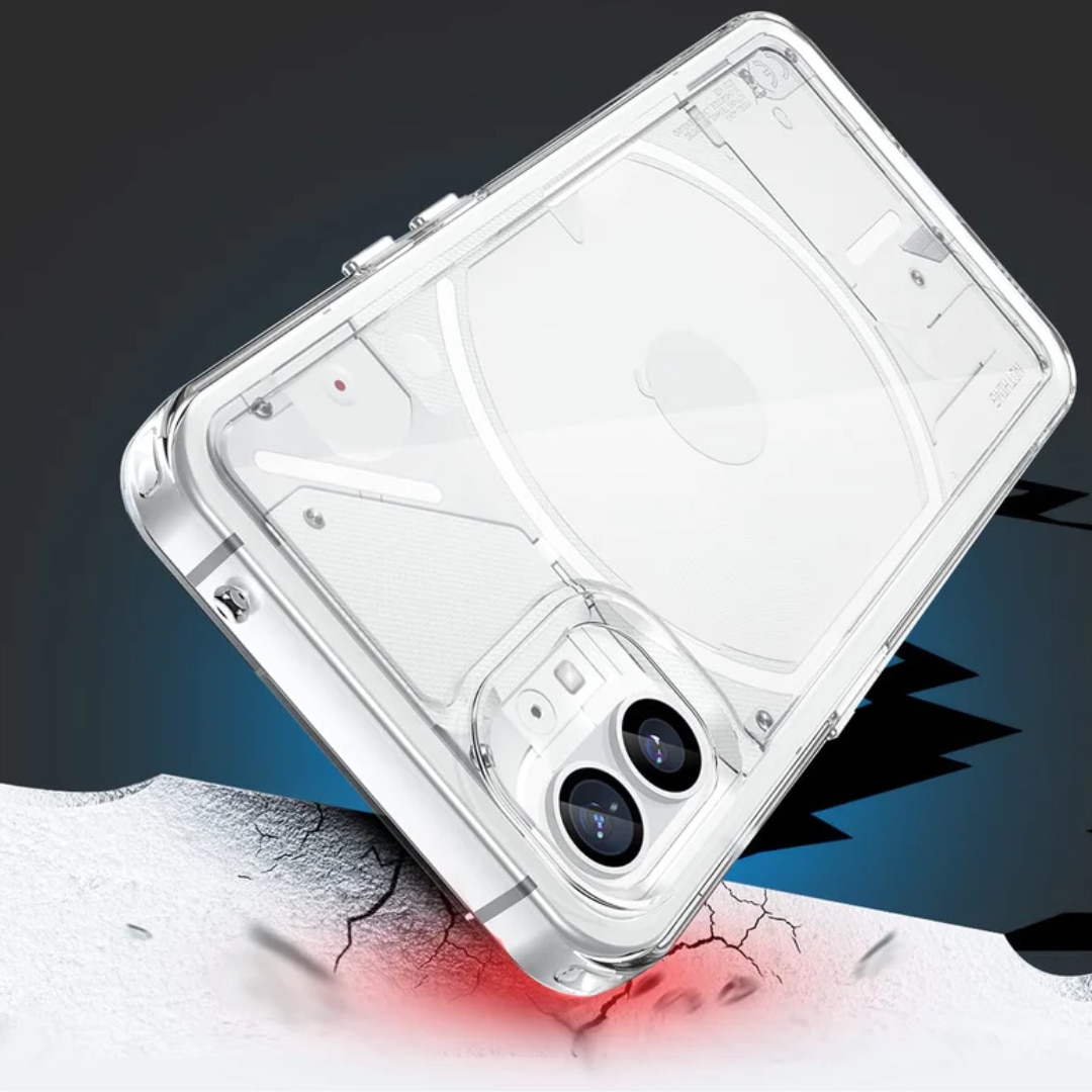 Husa pentru Nothing Phone (2) Daden, Camera Protection, TPU Anti Soc, Ultra Slim, Transparenta