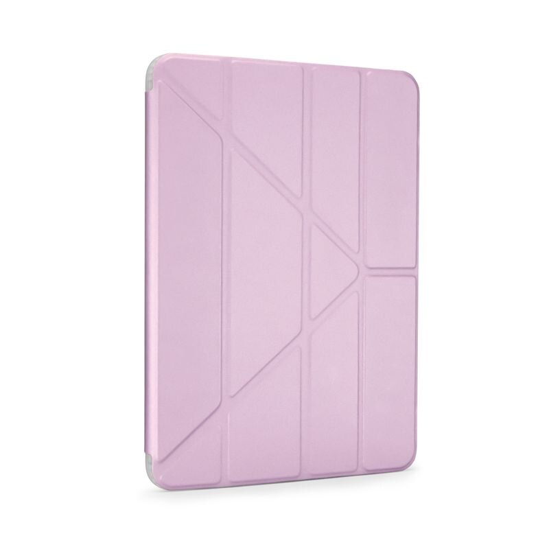 Husă flip cover Pipetto Origami No1, violet, 5 poziții de susținere, material TPU pentru absorbția șocurilor