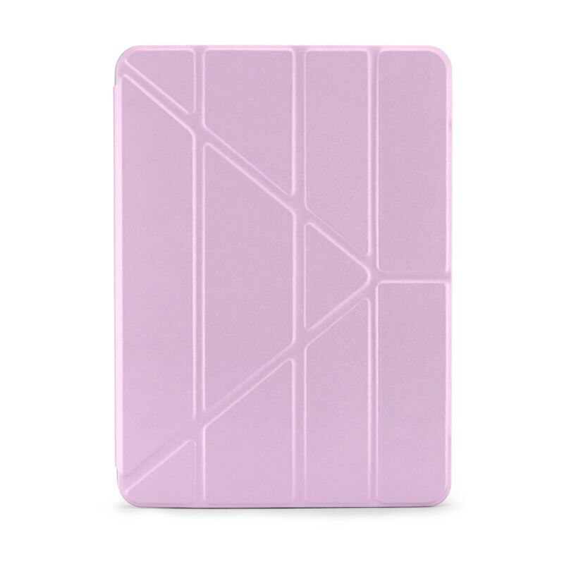 Husă flip cover Pipetto Origami No1, violet, 5 poziții de susținere, material TPU pentru absorbția șocurilor