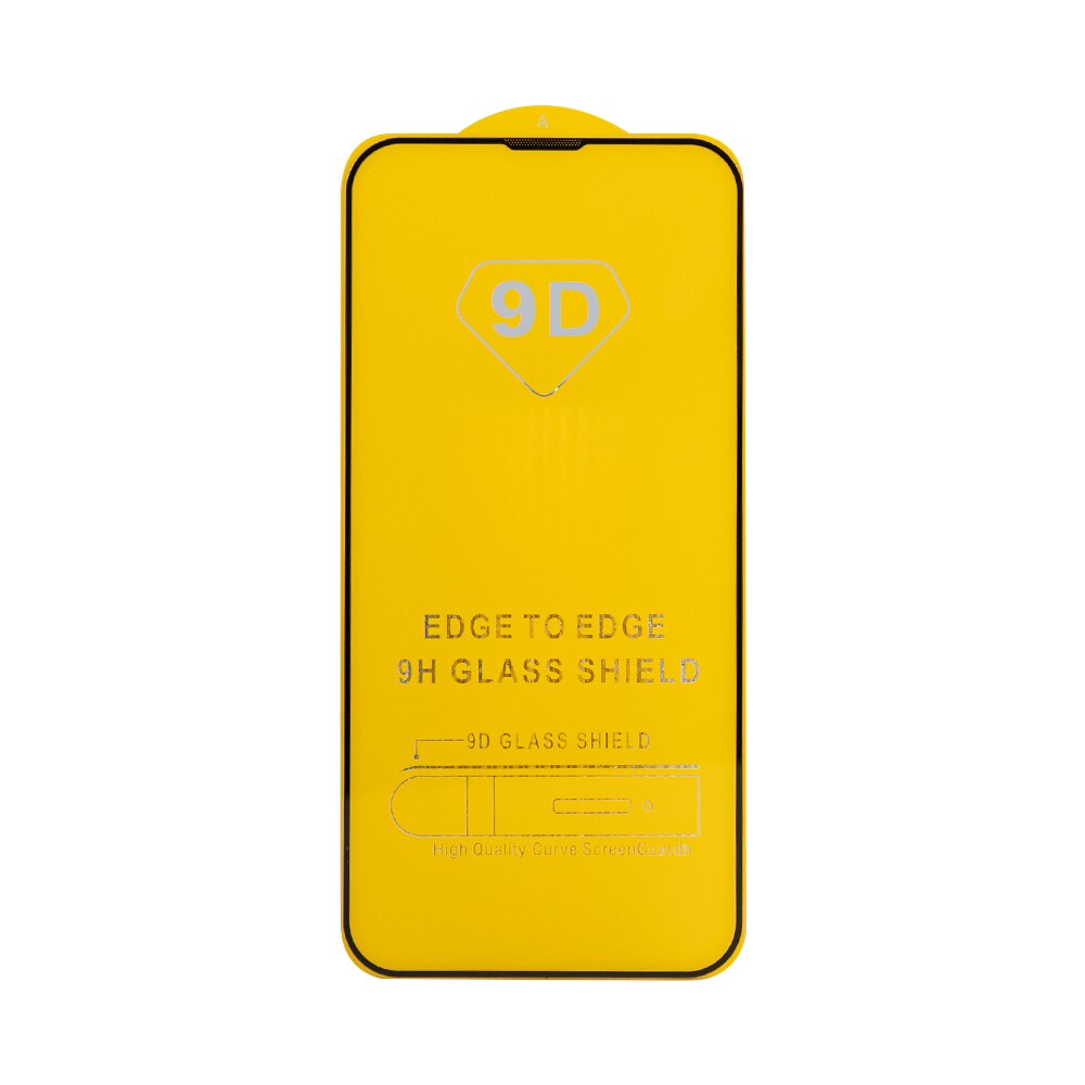 Folie sticla securizata compatibila cu Apple Iphone 14, 3D, 9H, Edge to Edge, Transparenta