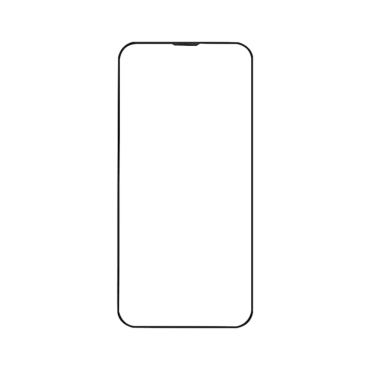 Folie sticla securizata compatibila cu Apple Iphone 14, 3D, 9H, Edge to Edge, Transparenta
