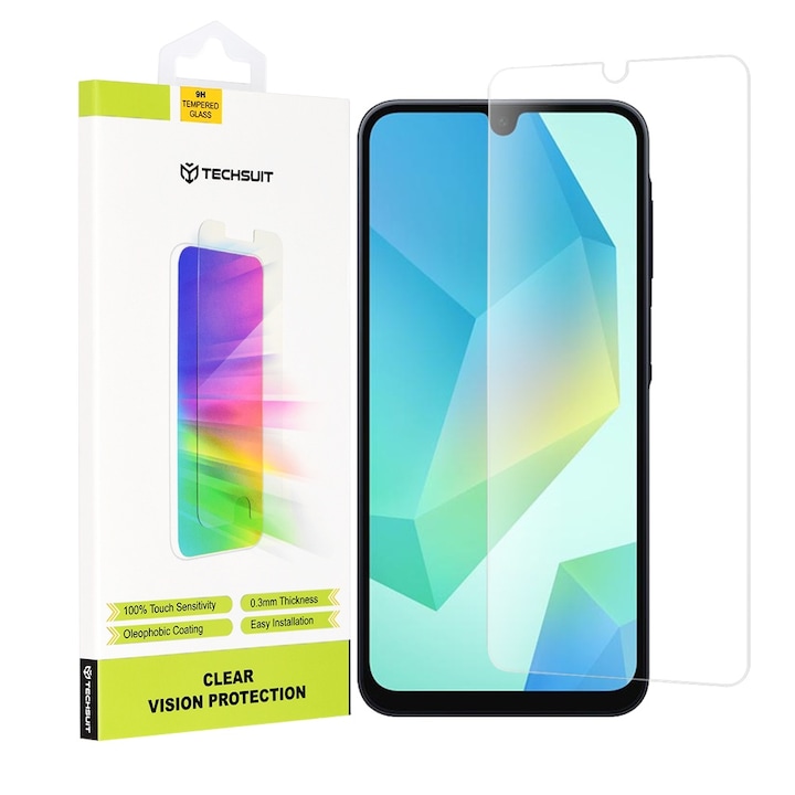 Folie pentru Samsung Galaxy A16 4G / A16 5G - Techsuit Clear Vision Glass - Transparent