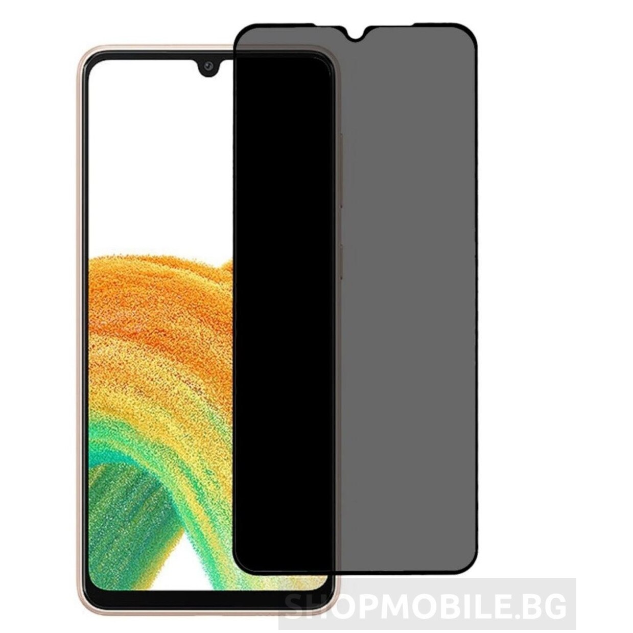 Privacy Planet Tech Protector de sticla pentru Samsung A24 4G / A25 5G, 5D Full Glue