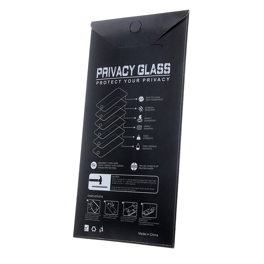 Privacy Planet Tech Protector de sticla pentru Samsung A24 4G / A25 5G, 5D Full Glue