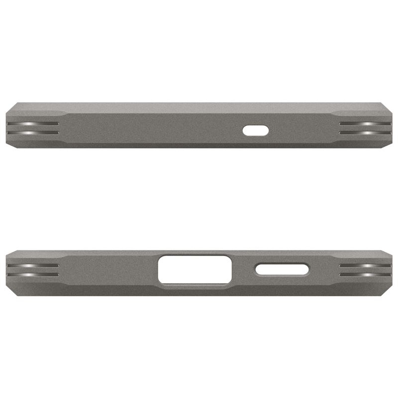 Carcasa Spigen Tough Armor cu MagSafe compatibila cu Samsung Galaxy S25 FE, Gunmetal