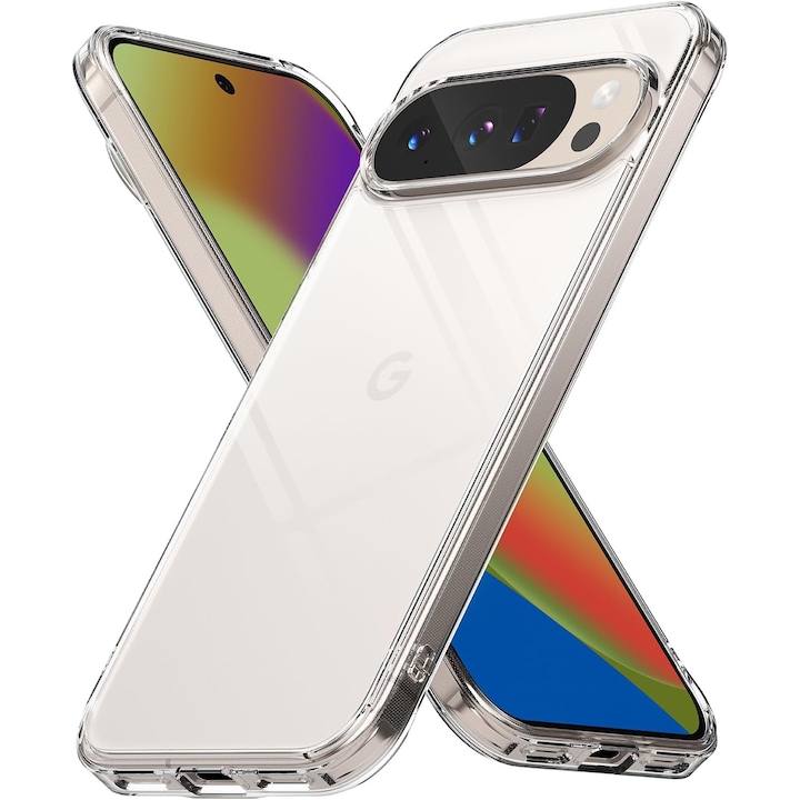 BestCase® Husa Clear Silicon pentru Google Pixel 10 Pro XL, Transparent