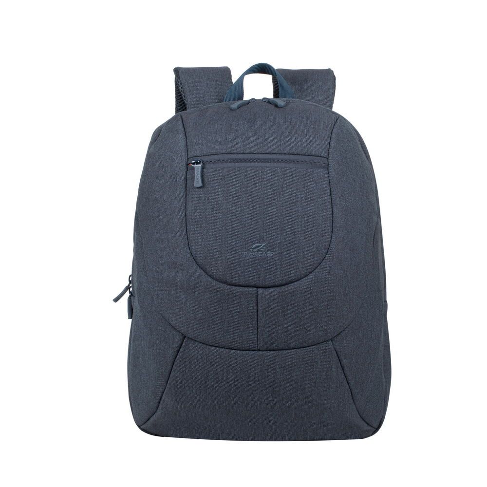 Rucsac pentru laptop, RivaCase, Poliester, 14", Gri inchis