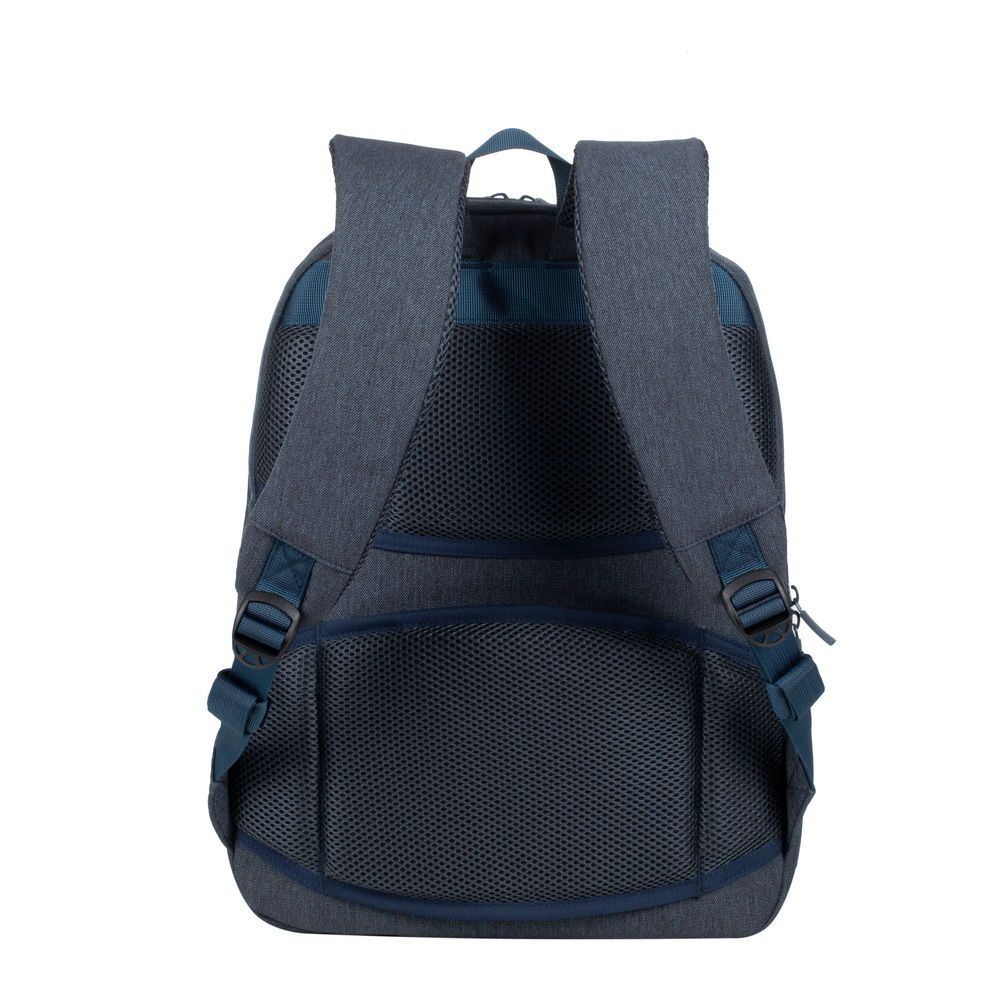 Rucsac pentru laptop, RivaCase, Poliester, 14", Gri inchis