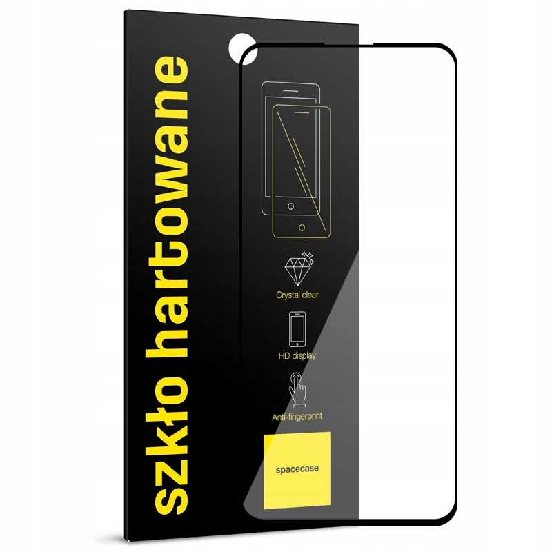 Sticla securizata 5D pentru Samsung Galaxy M55 5G, sticla Spacecase Margini rotunjite 5D, carcasa prietenoasa, rezistenta la zgarieturi, rezistenta la socuri, lipici puternic pe toata suprafata, protectie ecran, acoperire oleofoba