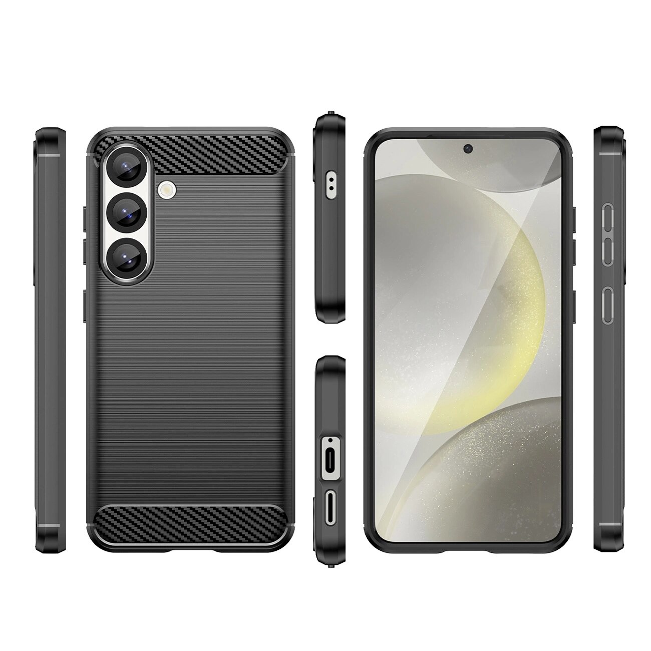 Carcasa Flexible Silicone compatibila cu Google Pixel 10, Negru
