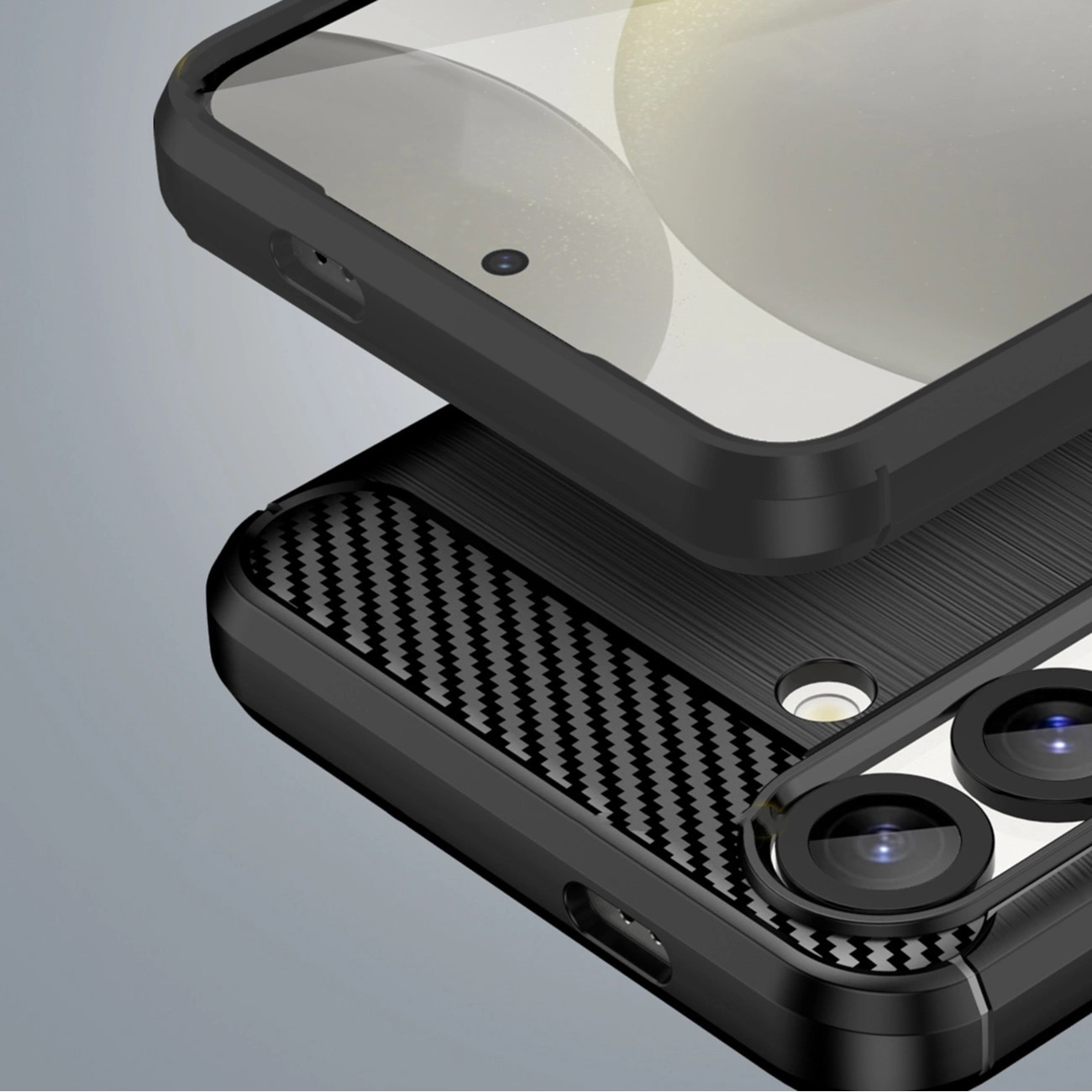 Carcasa Flexible Silicone compatibila cu Google Pixel 10, Negru
