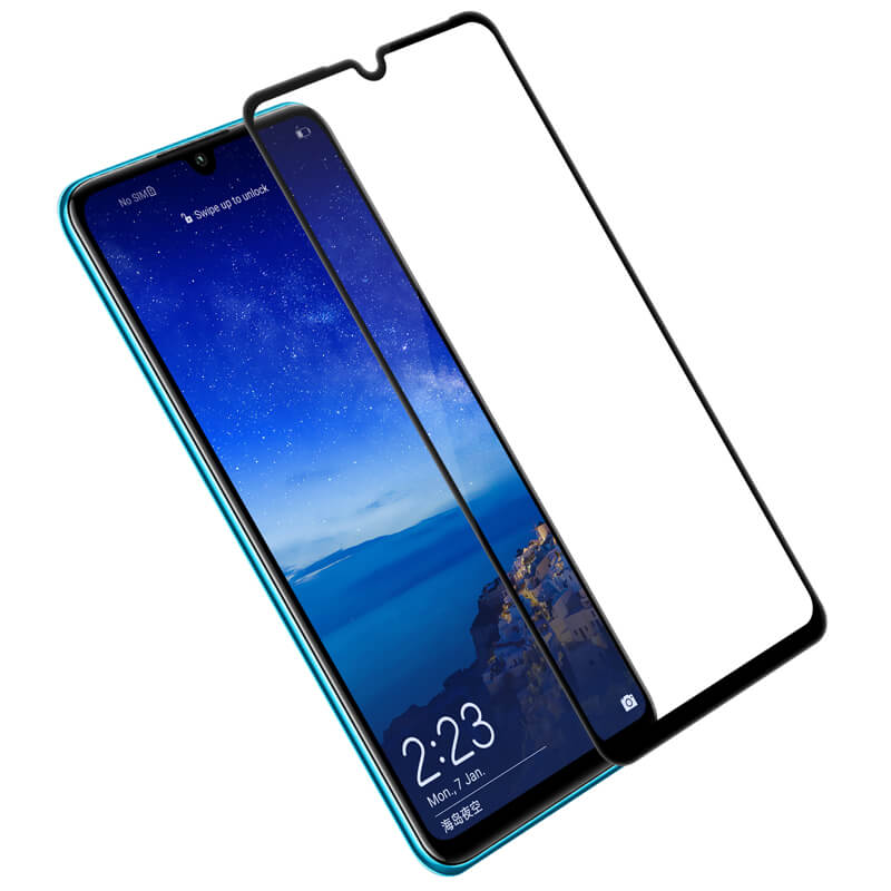 Folie protectie din sticla compatibila cu Xiaomi Redmi 9, full cover, full glue, lipici pe tot ecranul, PlanetPhone
