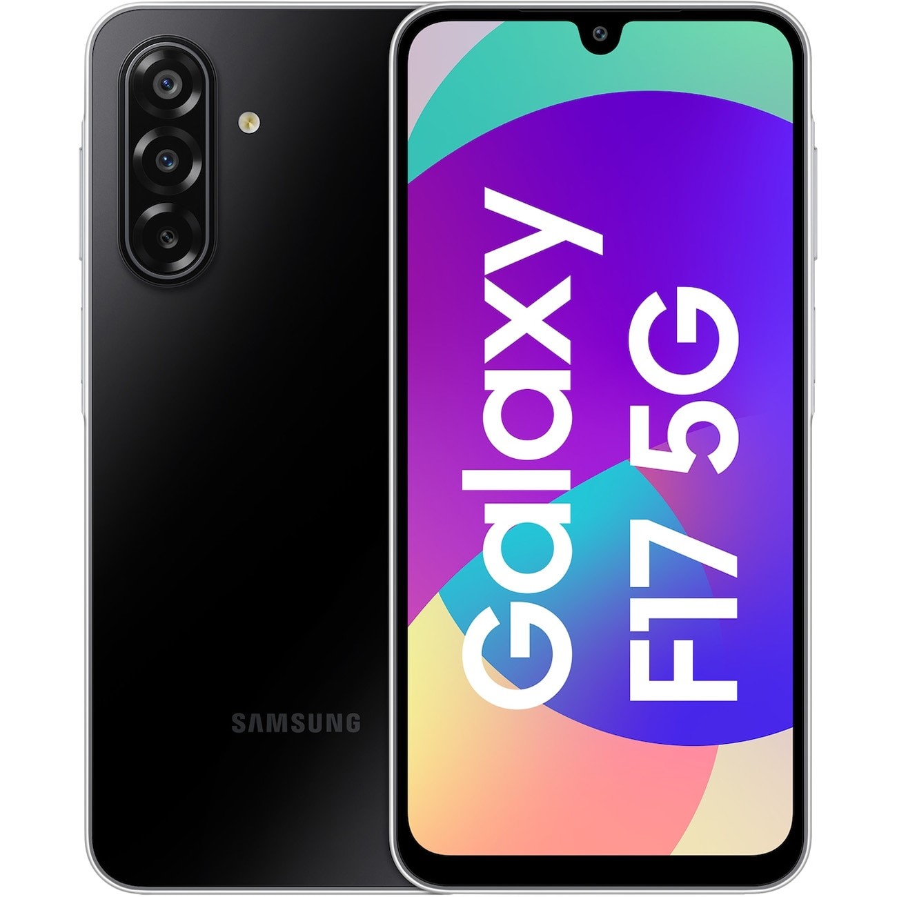 Telefon mobil Samsung Galaxy F17, 128GB, 4GB RAM, 5G, Neo Black