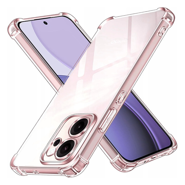 Husa pentru Oppo Reno14 F / Reno14 FS 5G Techsuit Shockproof Clear Silicone