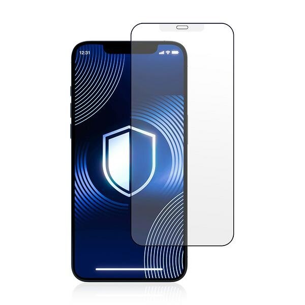 Folie protectie 3MK HardGlass Matt Max pentru Apple iPhone 12 Pro Max, 9H, oleofobica, mat, 100% acoperire