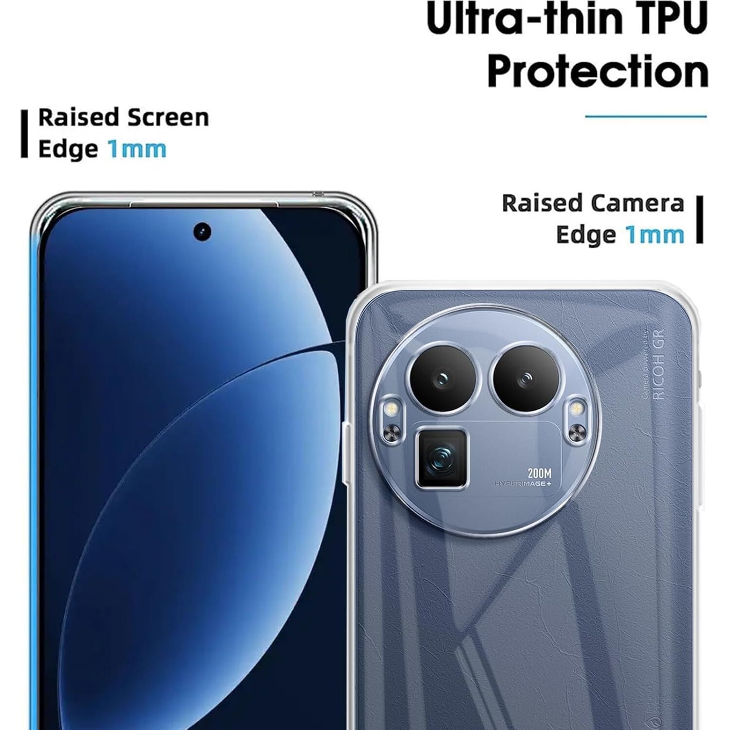 Husa pentru Realme GT 8 Pro, Anti-Shock 1.5mm, cu protectie lentile, transparenta