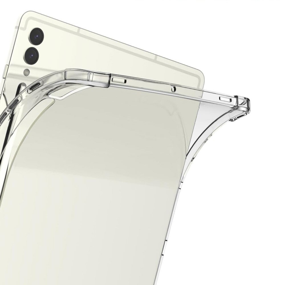 Husa tableta, XGSM, Silicon / TPU, Pentru Samsung Galaxy Tab S9 FE+ Plus, Transparent