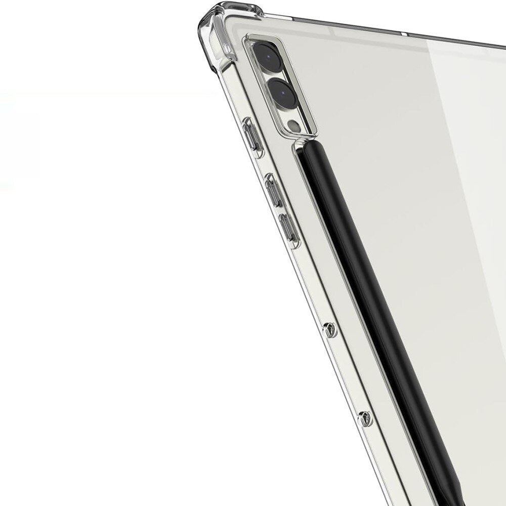 Husa tableta, XGSM, Silicon / TPU, Pentru Samsung Galaxy Tab S9 FE+ Plus, Transparent