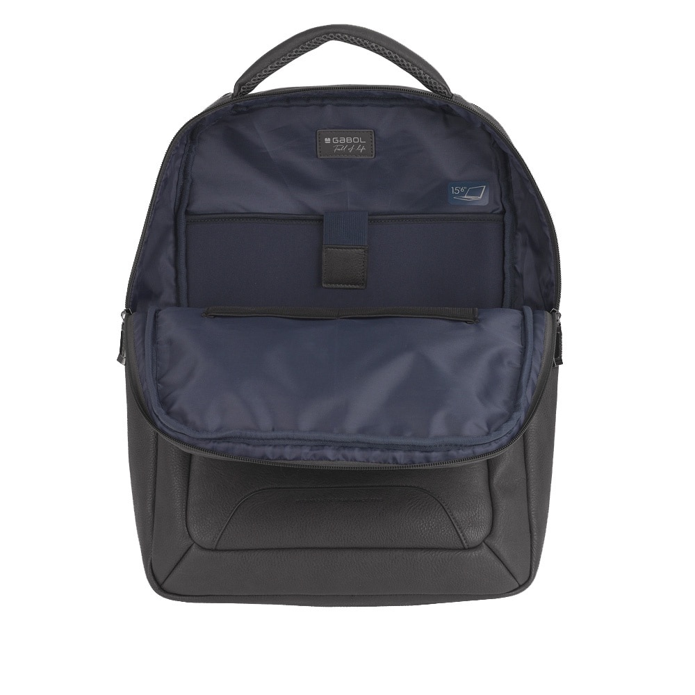 Ghiozdan laptop Gabol 15.6 inch piele eco colectia Decker 14 litri