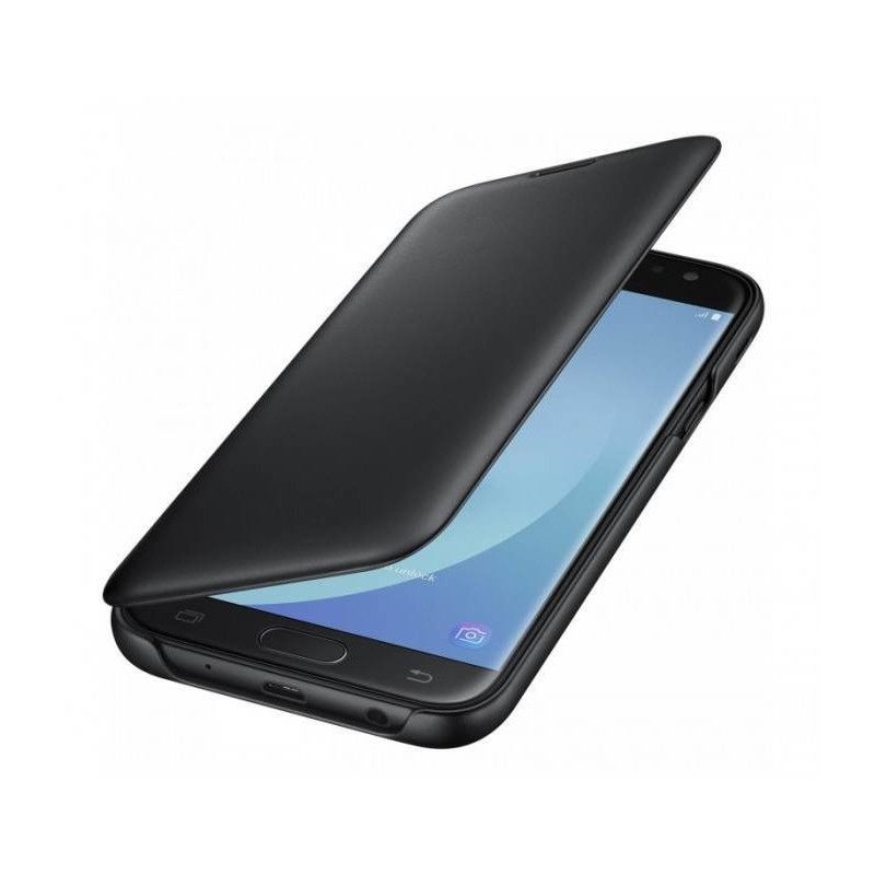Husa Samsung Galaxy S8 Tip Carte , Piele Eco, flip orizontal, inchidere Magnetica Neagra Book