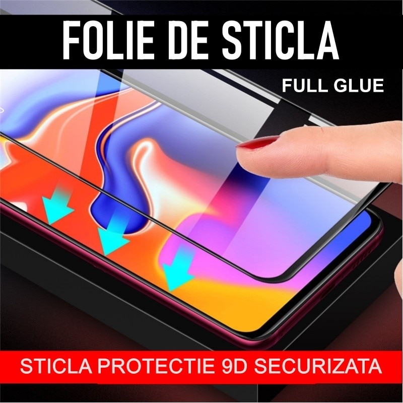 Folie Sticla Securizata, Leski compatibil cu Honor Magic Vs, Full Glue Negru