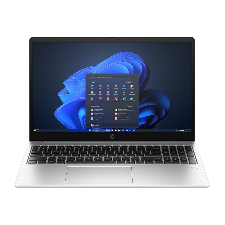 Laptop HP 250R G10, 15.6 inch FHD, Intel Core 5-120U 10-Core, RAM 16GB, SSD 512GB, Turbo Silver, 35.98x23.6x1.17cm