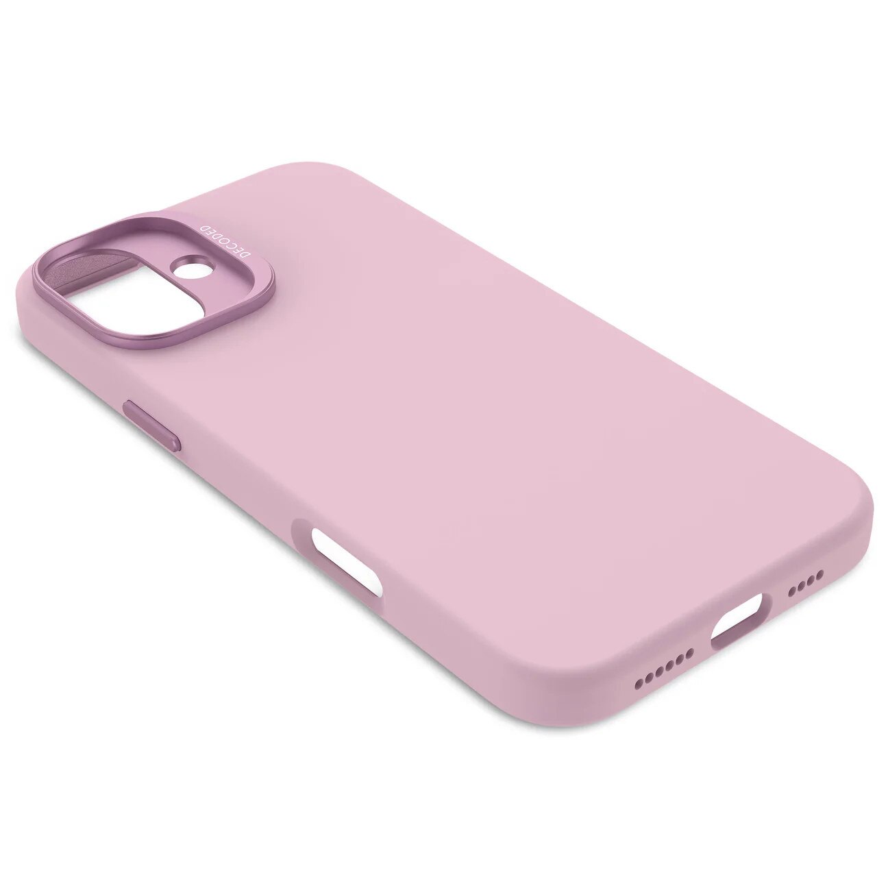 Husa din silicon Decoded compatibila MagSafe pentru iPhone 16 Plus | Lilac Purple